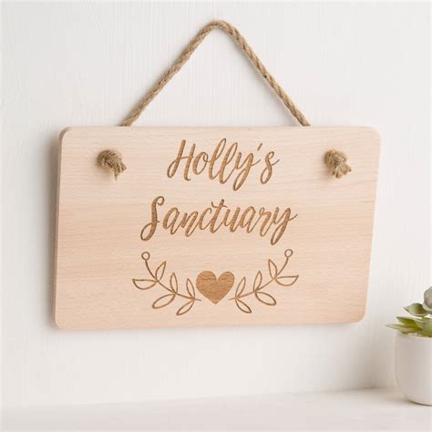 Create Your Own Personalised Engraved Wooden Plaque By The Laser