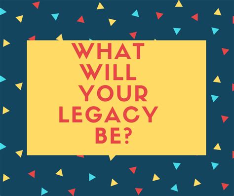 What Will Your Legacy Be Grace Evangelical Society
