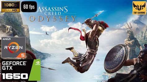 Assassin S Creed Odyssey Gameplay GTX 1650 Ryzen 5 3550H Medium