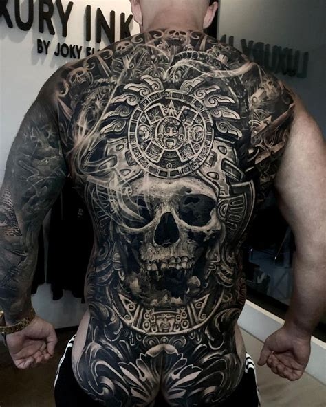 Aggregate 91 About Skull Back Tattoo Unmissable Indaotaonec