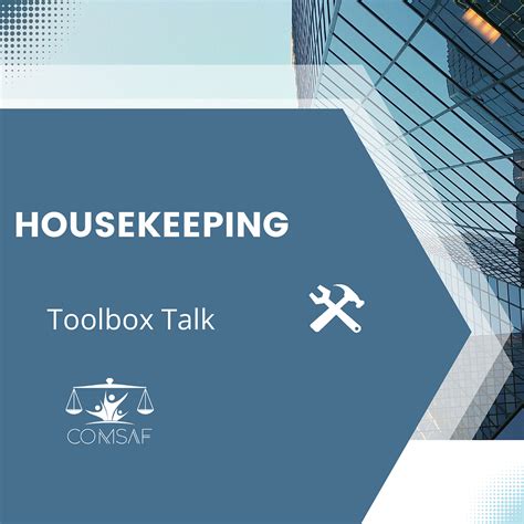 Housekeeping Toolbox Talk