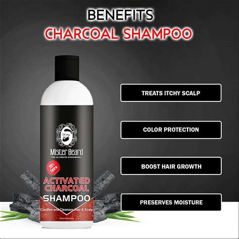 Buy Mister Beard Activated Charcoal Shampoo 200ml Online And Get Upto 60