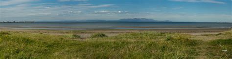 The barassie beach is one of the most accessible and beautiful beaches of ayrshire that lies towards troon harbour north. Barassie Beach view of Arran | experimenting with ...