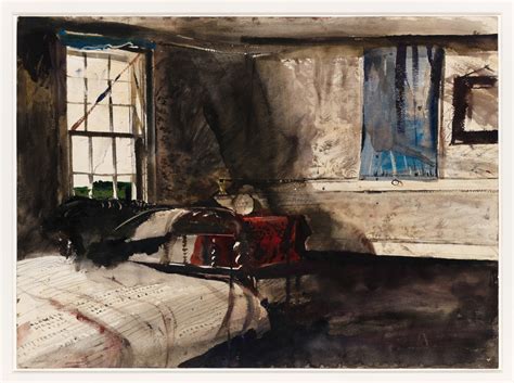 Andrew Wyeth Spool Bed Whitney Museum Of American Art