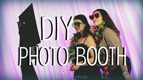 How To Setup A Diy Photo Booth Youtube