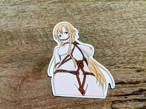 Asuna Sword Art Online Nude Sticker Decal High Quality Water Etsy