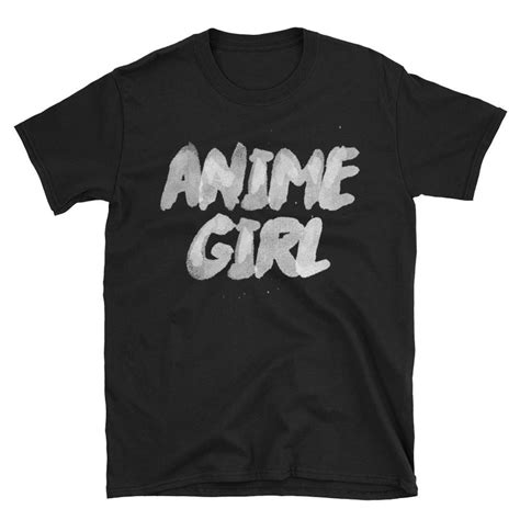 Anime Girl T Shirt Cute Aesthetic Japanese Tee Etsy