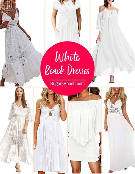 White Beach Outfit Female Dresses Images 2022