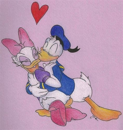 Donald And Daisy By Jeje95 On Deviantart Donald Duck Drawing Donald