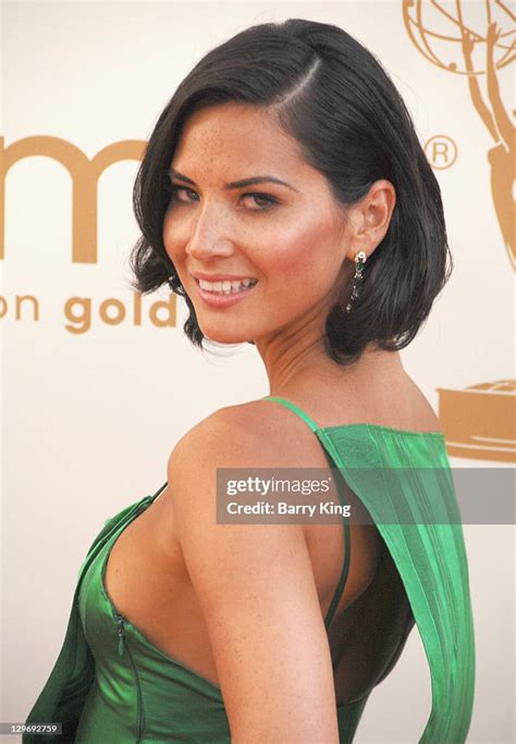Actress Olivia Munn Arrives At The 63rd Primetime Emmy Awards Held At
