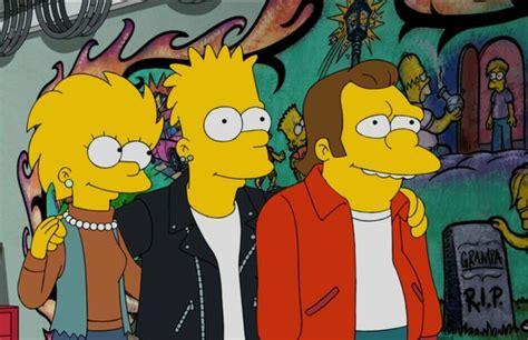 Lisa And Nelson Together Thesimpsons Future Art Bartsimpson
