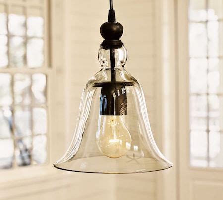 In need of assistance or have a question? Pottery Barn Rustic Glass Indoor Outdoor Pendant Look for Less