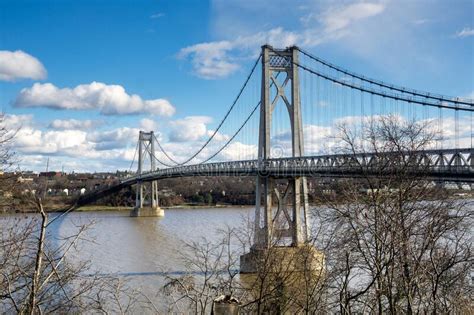 The Franklin Delano Roosevelt Mid Hudson Bridge Is A Toll Suspension