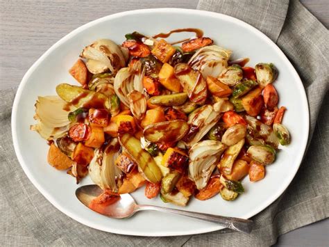 roasted vegetables with balsamic glaze recipe trisha yearwood food network