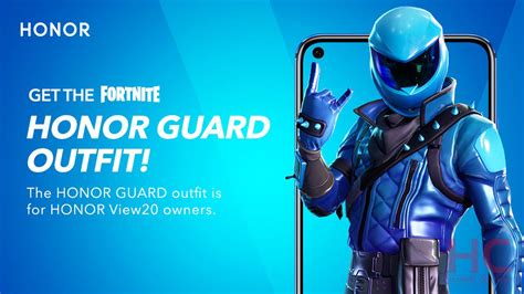 How To Redeem Fortnites Honor Guard Outfit On Honor V20 Huawei Central