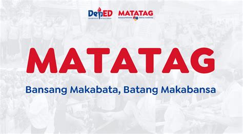 The Department Of Education Deped Launches A New Agenda Called