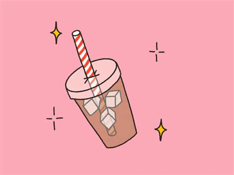 Iced Coffee Animation By Whitney Mctiernan On Dribbble