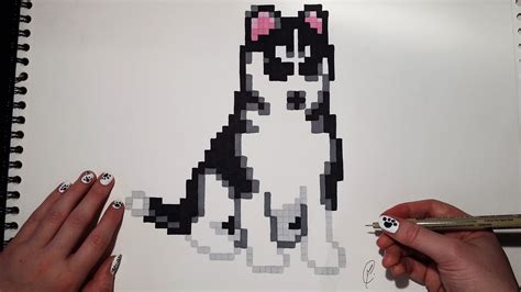 Cute Little Dog Drawing Pixel Art Easy