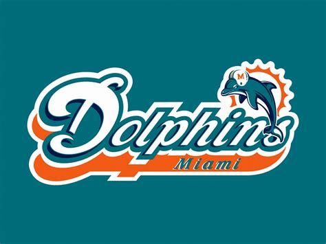 Miami Dolphins Logo Wallpaper Wallpapersafari