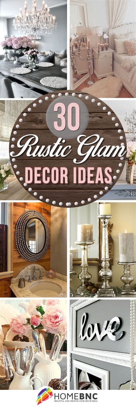 45 Elegant And Antique Inspired Rustic Glam Decorations Rustic Glam