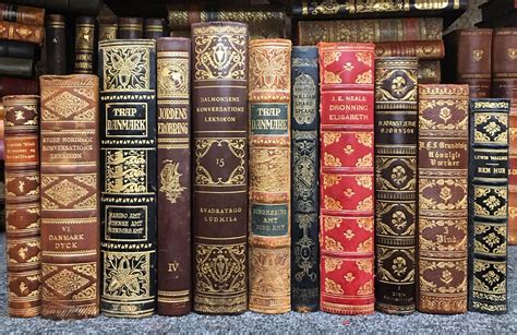 Hand Picked Collection Leather Bound Books Book Decor Books