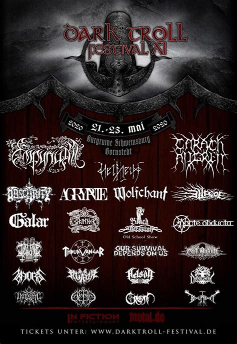Ein hotel in der nähe von 06295 bornstedt bei eisleben finden. Dark Troll Festival 2020 - 21/05/2020 (3 jours ...