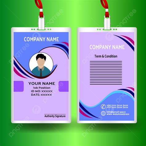 Business Id Card Premium Template Design Vector Template Download On