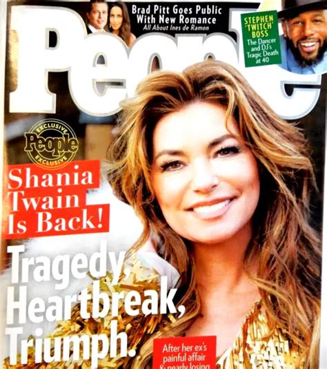 People Magazine January 2 2023 Shania Twain Stephen Twitch Boss Passes