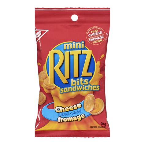 Mini Ritz Bits Sandwiches Crackers Cheese Flavoured Powells Supermarkets