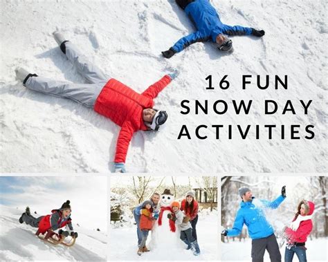 16 Fun Snow Day Activities Just A Pinch