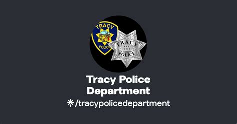tracy police department twitter instagram facebook linktree