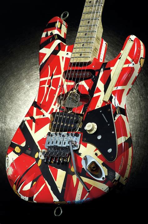 Frankenstrat Studio Shoot By Guitarist Magazine Van Halen Guitar