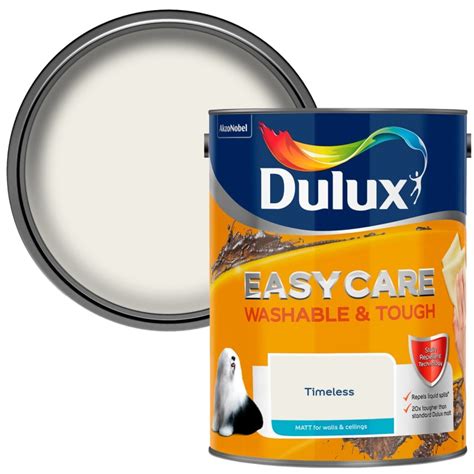 Dulux Easycare Matt Paint 5l Timeless Diy Bandm