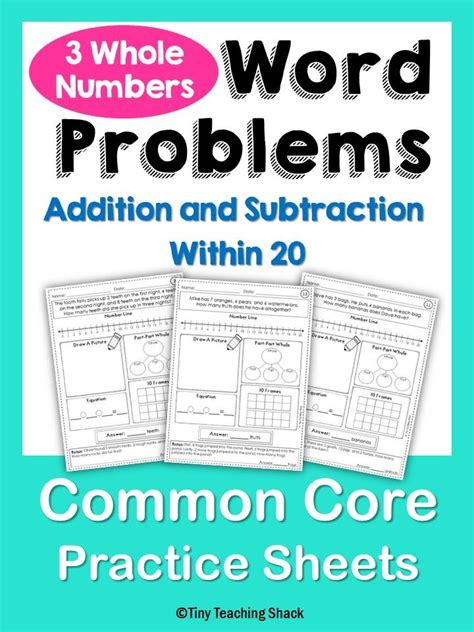 More lessons for grade 1 common core for grade 1. 51 best images about Fun with Math-My TPT on Pinterest ...