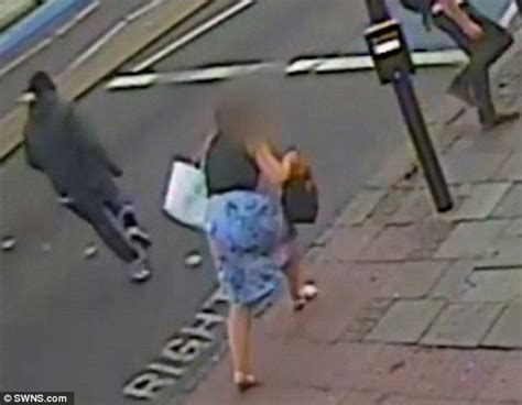 Cctv Captures Moment Thug Punches Woman In The Head In Clapham High