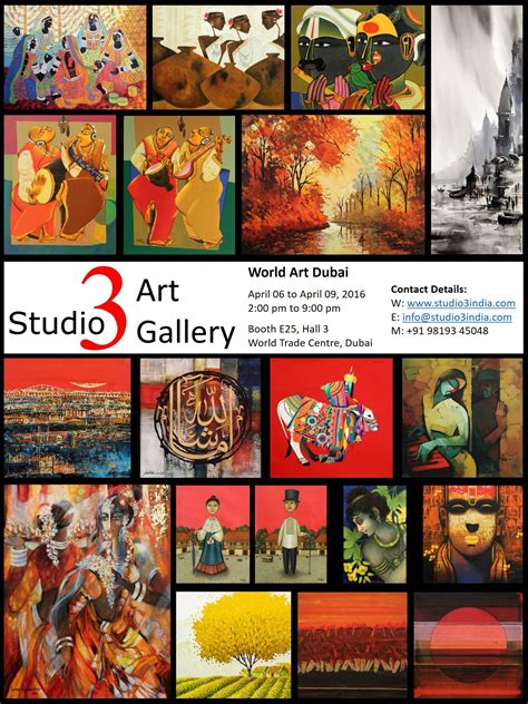 Studio3 Art Gallery At World Art Dubai