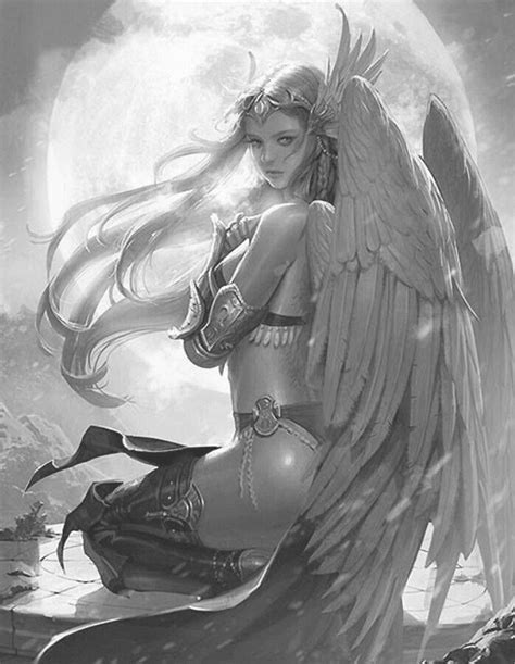 Pin By Nadia Amin On Angels And Ferries Character Art Angel Art Fantasy Art Women