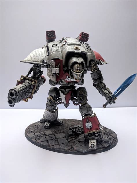 Whats On Your Table Converted Imperial Knight For Grey