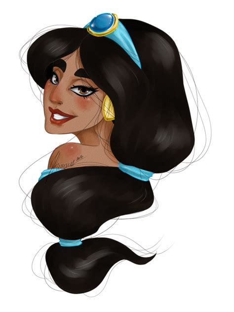 Jasmine By Panpukinkyu On Deviantart Disney Princess Art Disney Fan