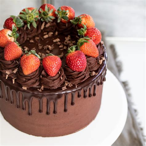 Chocolate Dipped Strawberry Cake Recipe Renato Orr
