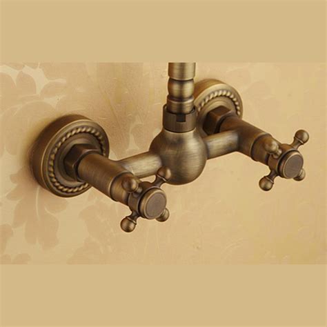 Make money when you sell · >80% items are new · we have everything Affordable Antique Brass Two Hole Wall Mount Kitchen Faucets
