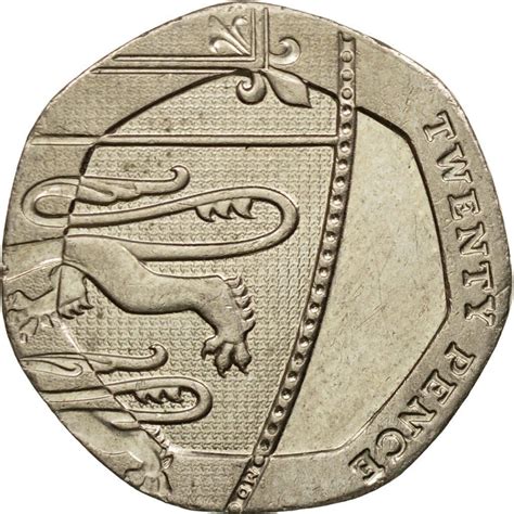 Twenty Pence 2014 Coin From United Kingdom Online Coin Club