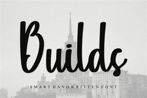 Builds Font Door Inermedia Studio · Creative Fabrica