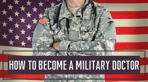 How To Become A Doctor For The Military