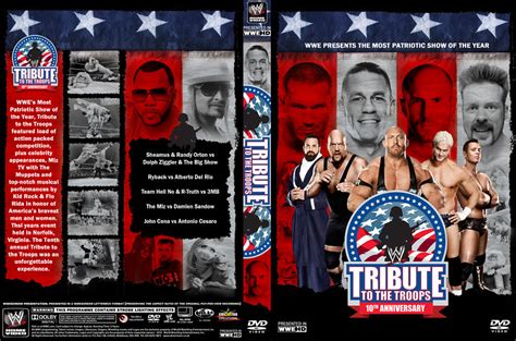 Wwe Tribute To The Troops 2012 Dvd Cover By Chirantha On Deviantart