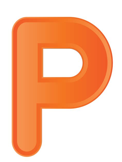 Alphabet P No Background Png Play