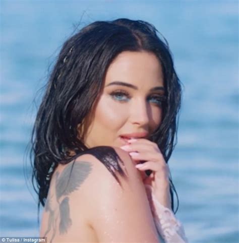 Tulisa Shows Off Curves In Range Of Skimpy Bikinis For Sweet Like Chocolate Music Video Daily