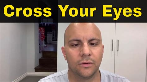 how to cross your eyes easily full tutorial youtube