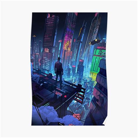 Cyberpunk Edgerunners Poster For Sale By Tatakaee Redbubble