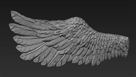 Stl File Angel Wing 👼・3d Printer Design To Download・cults